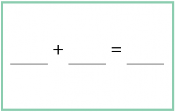 Number Sentence Template ORIGO Education