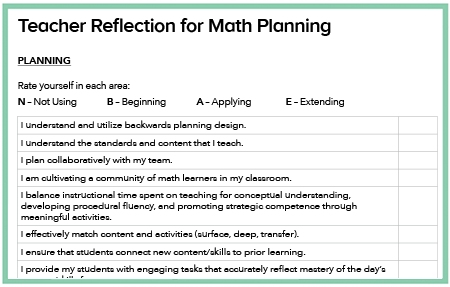 Teacher Reflection Tools | ORIGO Education