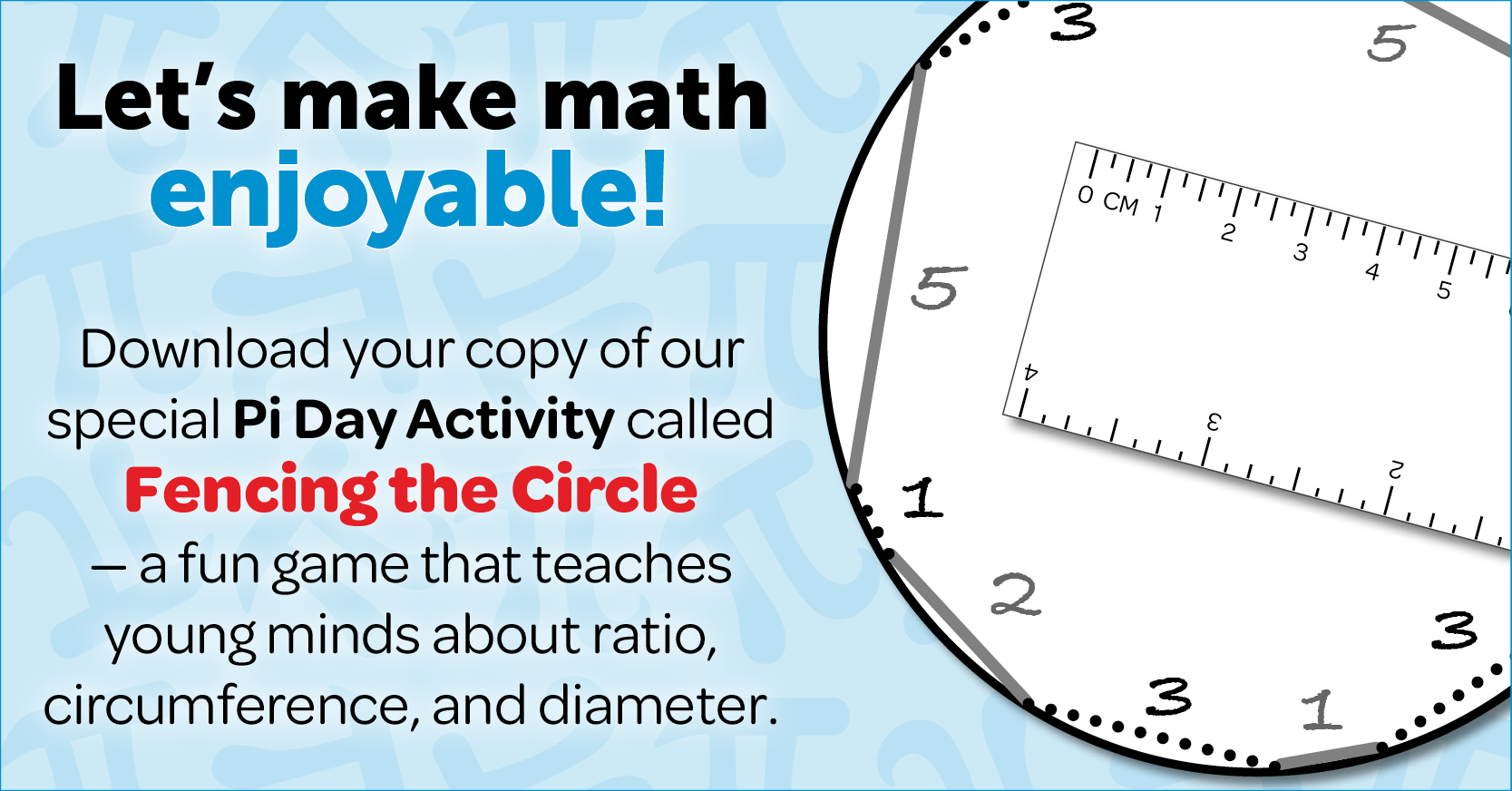 Fencing the Circle Game (Pi Day Activity) | ORIGO Education