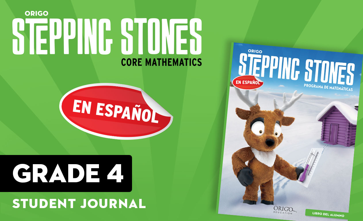 4th Grade Math Student Journal Spanish Edition | Stepping Stones